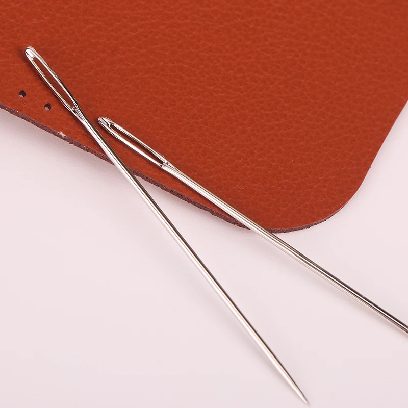 20pcs 175mm Big Size Large Long Steel Needle Big Holes Sewing Needle Home  Hand Sewing Tools With Needle Bottle - Sewing Needles - AliExpress