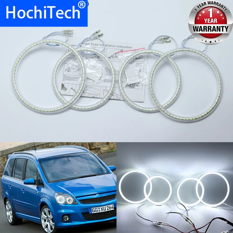 

Ultra bright SMD white LED angel eyes halo ring kit daytime running light DRL for Opel Zafira B 2005-2014