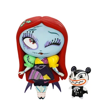 

15CM Original Disney The Nightmare Before Christmas Sally plastic Action Figure Collectible Model Toy Christmas gifts W119