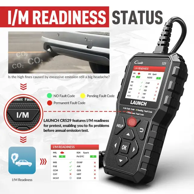 OBD2 Car Diagnostic Code Reader 3