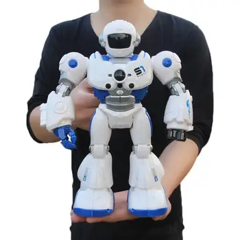 

(Big sizse 29CM)RC Remote Control Robot Smart Action Walk Sing Dance Action Figure Gesture Sensor Toys Gift for children
