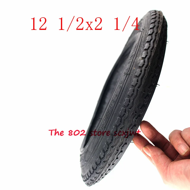 Высококачественная шина 12 1/2X2 1/4(62-203) подходит для многих газовых электрических скутеров 12-дюймовая камерная шина для ST1201 ST1202 e-Bike 12 1/2*2 1/4
