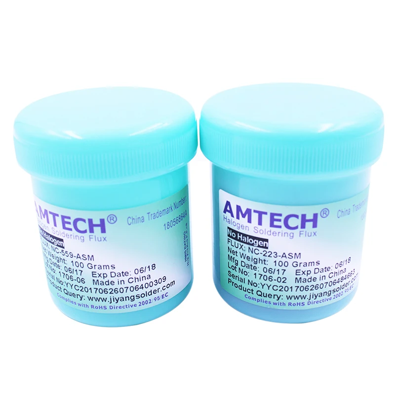 Новинка AMTECH RMA 223 + NC 559 100g свинцовая BGA паяльная паста No Clean реболлинговая Пайка для