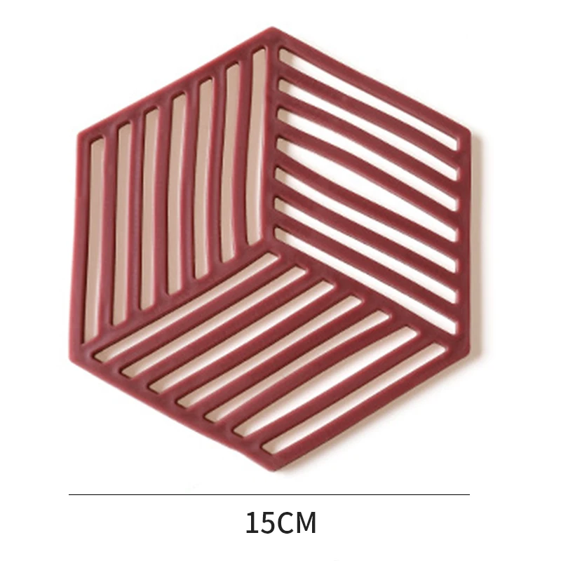 1 шт. обеденный стол резиновая подставка термоизолированная чашка подставка геометрический Декор стеклянный Коврик Нескользящие кружки кухонные аксессуары