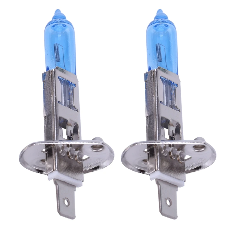 Промо-акция! 2pcs 55W H1 белая галогенная лампа дальнего света для фар