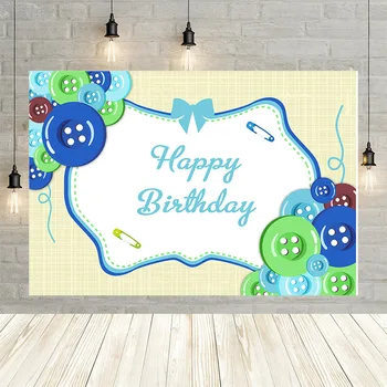 

Avezano Boy Girl Child Newborn Button Yellow Green Birthday Party Decoration Backdrop Photo Background Custom Photography Studio