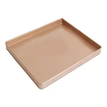 

1pcs 12 Inch Baking Mold Non-stick Non-toxic Carbon Steel Rectangular Durable Nougat Baking Plate for Baking Household
