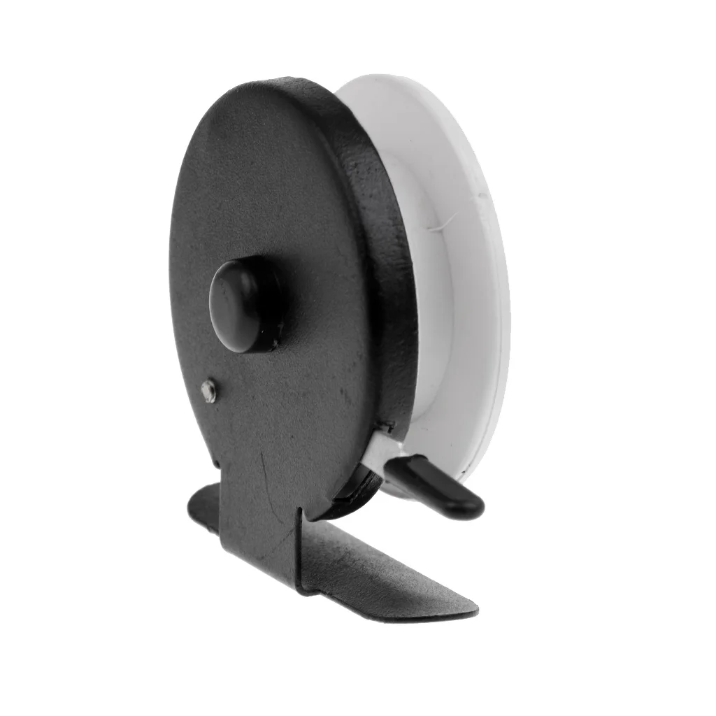 Plastic Ice Fishing Reel Winter Fly Wheel Lightweight Mini Size Portable 5cm