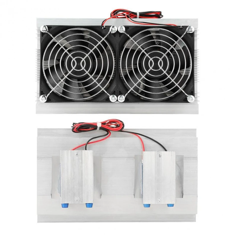 Dc 12V 120W Пельтье кондиционер полупроводниковый, Термоэлектрический охладитель Пельтье Холодильное устройство водяного охлаждения
