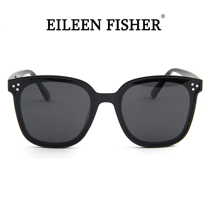 EILEEN FISHER роскошные круглые солнцезащитные очки для женщин большие женские модные