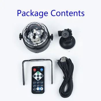 

Mini DJ Club Disco KTV Party Bar RGB Color LED Ball Laser Projector Stage Light