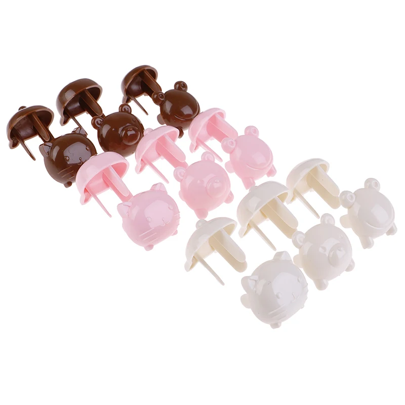 Protector de enchufe eléctrico para bebé, 6 unids/lote, protección segura, antigolpes, venta al por mayor