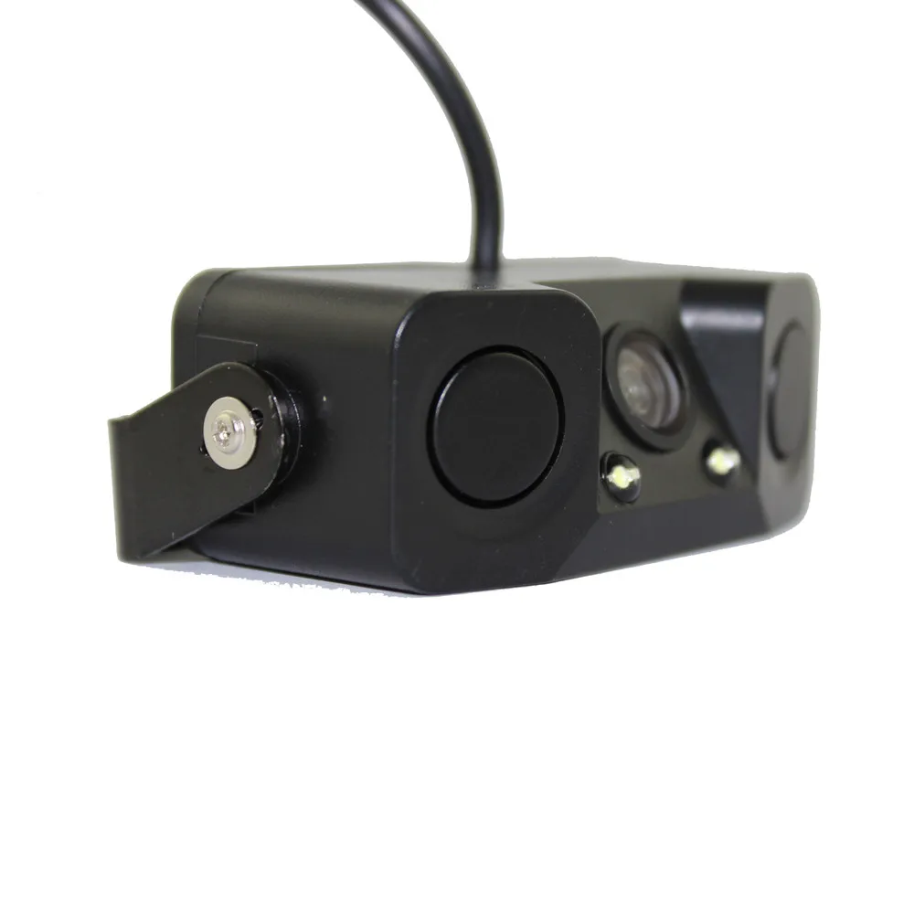 OMESHIN камера ночного видения монитор 2LED камера заднего вида автомобиля с радарный датчик парковки водонепроницаемый и ударопрочный радар Датчик
