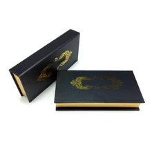 Заказная упаковка ресниц, 3d норковые ресницы упаковочная коробка- DH1067