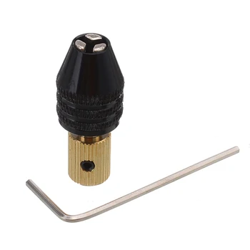 

1pc Mini 0.3-3.4mm Drill Chuck Set Quality Aluminum Alloy Drill Chuck Bit Universal For Hand Electric Drills Tool Accessies