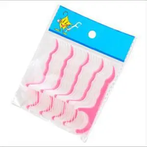 125 Pcs Disposable Dental Flosser Interdental Brush Teeth Stick Toothpicks Floss Pick Oral Care Hot Sale