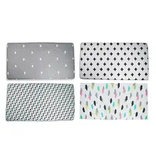 Новорожденный кроватки простыня хлопок мультфильм матрас для детской кровати чехол Potector