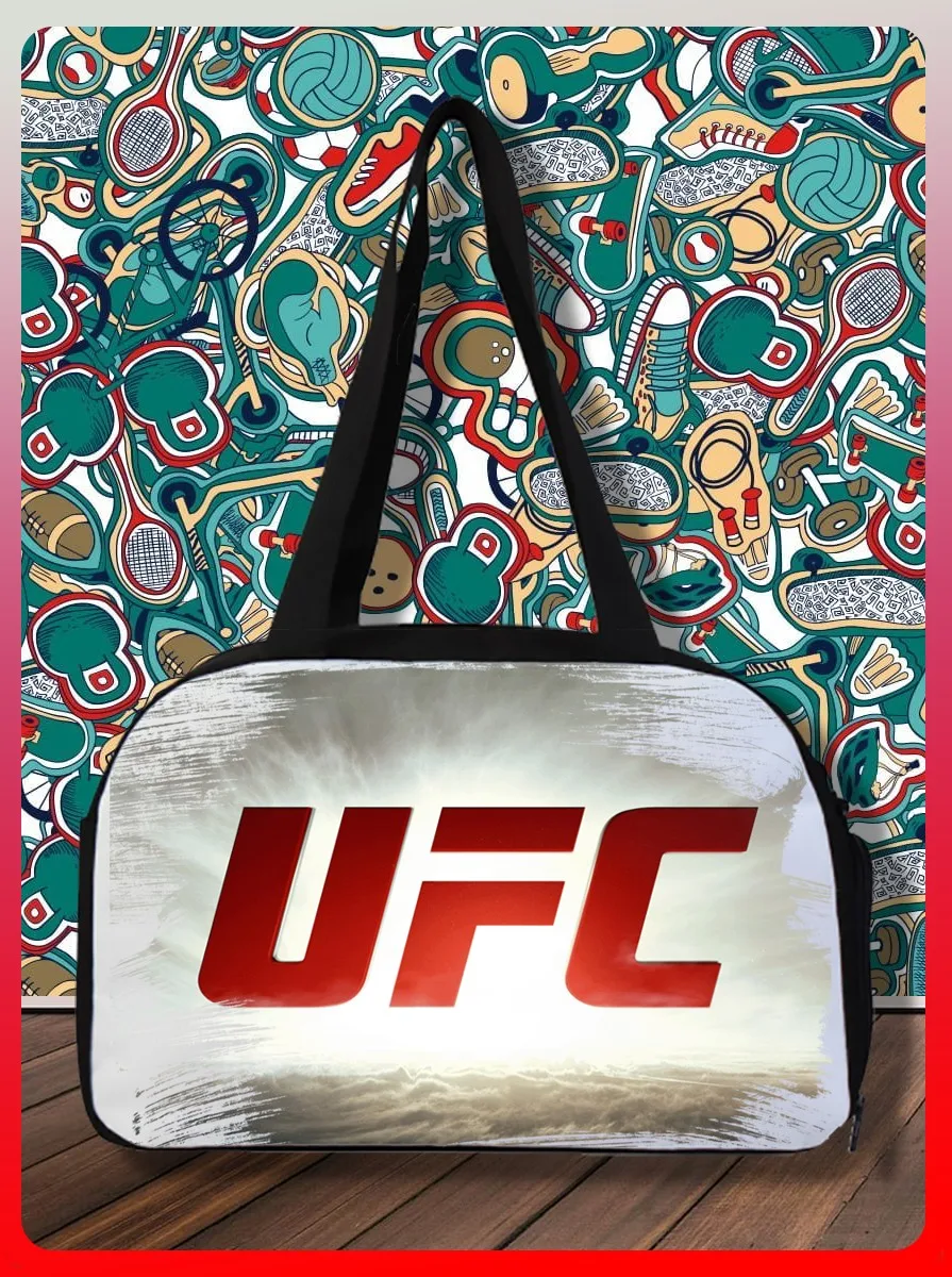 Gym Bag sports fitness hike printed UFC sports 59 shoulder bag