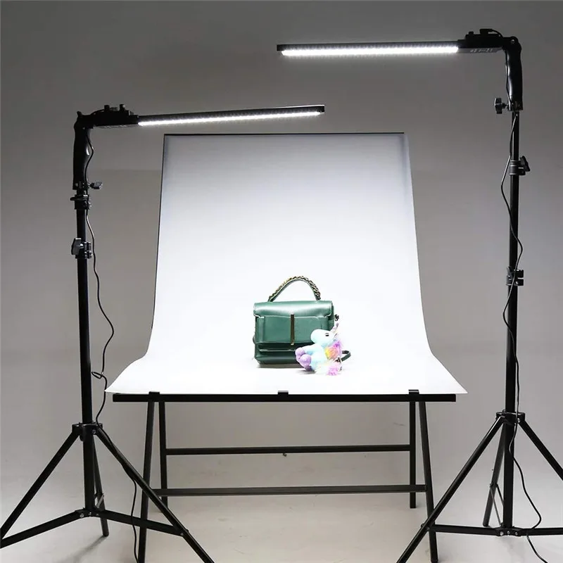 LED Licht Fotografie Studio LED Beleuchtung Kit Einstellbare Lichter Mit Stand Stativ Fotografische Video Füllen Lam 3200K-5500K – Detail 12