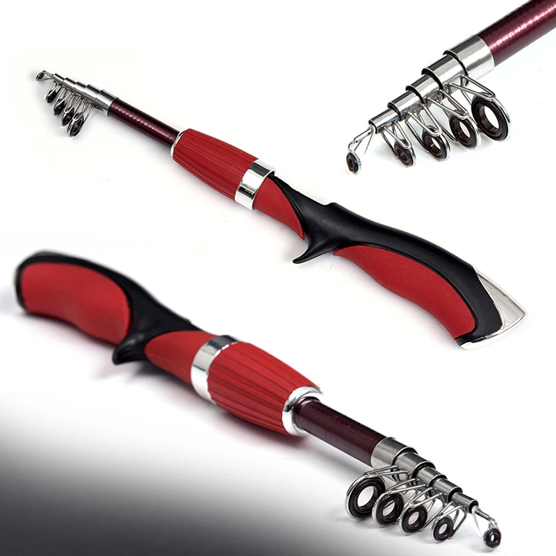 

140cm Adjustable Carbon Sea Pole Ultralight Travel Telescopic Fishing Rod Tool