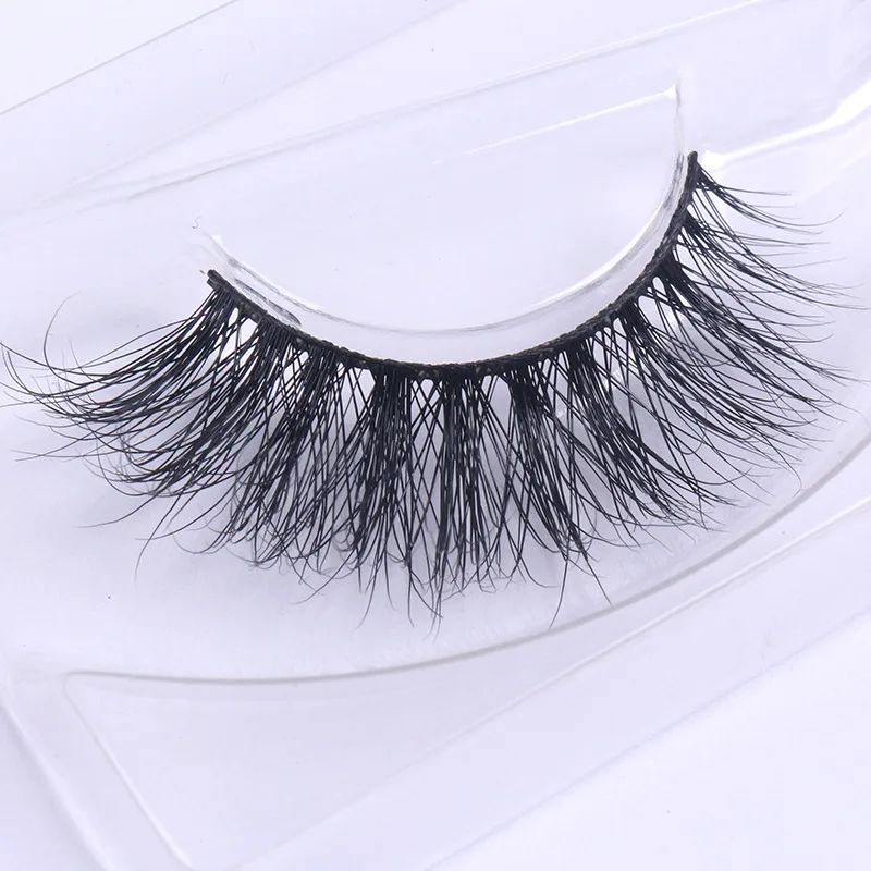 XD016 Mink Fur Eyelash Hand-made Eyelash Lengthening Densely Currently Available Supply