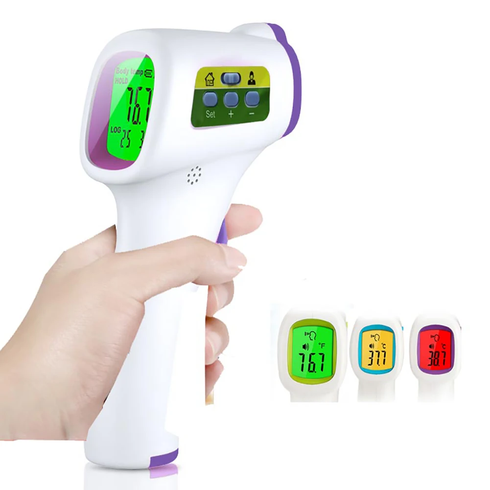

Handheld Baby/Adult Digital Termomete Infrared Forehead Body Thermometer Gun Non-contact Temperature Measurement Device