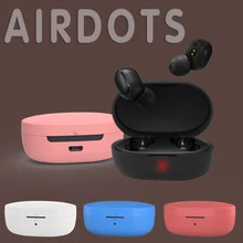 Силиконовый защитный чехол для наушников Xiaomi Redmi Airdot TWS Bluetooth наушники модная версия беспроводной новое поступление