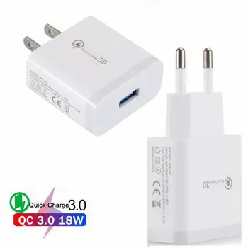 

3.5A 18W QC3.0 USB Quick Charger QC 3.0 Fast Charging Power Adapter USB 3.0 Wall Charger For SAMSUNG IPHONE HUAWEI