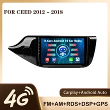 JMANCE-Radio Multimedia con GPS para coche, Radio con reproductor de vídeo, navegador, Android, No 2 din, 2 din, para Kia Ceed Cee 'd 2 JD 2012 - 2018