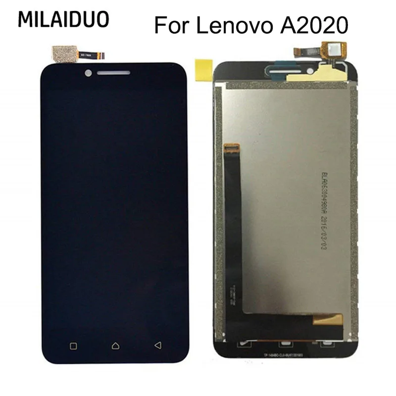 

LCD Display For Lenovo VIBE C Touch Screen Digitizer Assembly Replacement For Lenovo A2020 A2020a40 Mobile Phone LCD