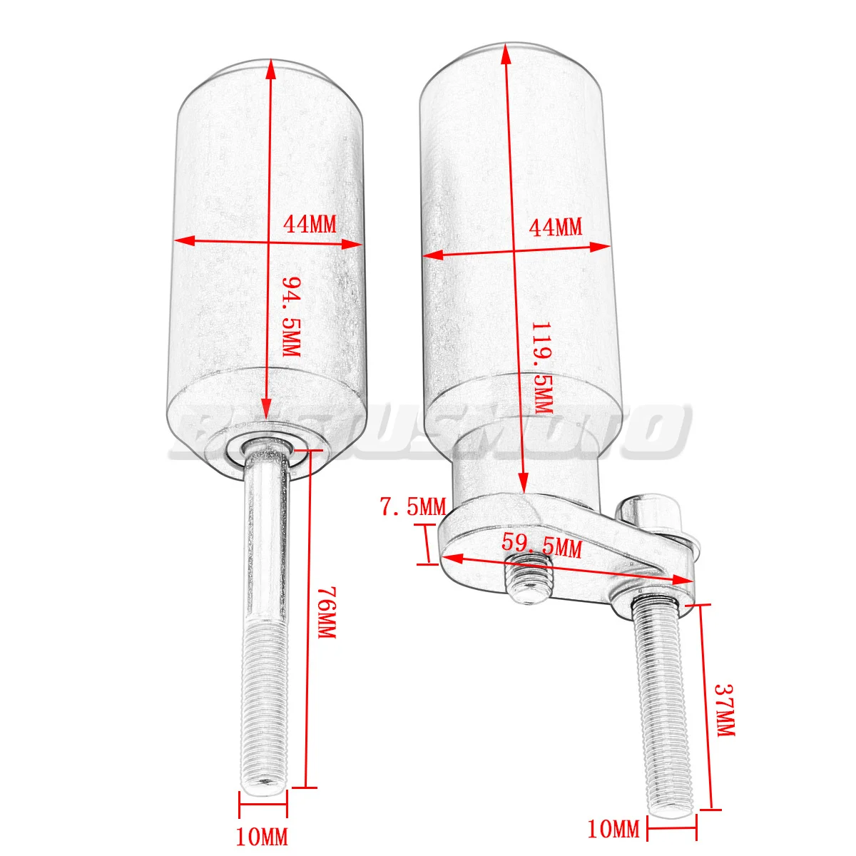 Рисунок 2 - Мотоцикл черный и карбоновый без