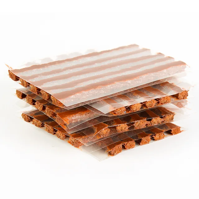 10Pcs Tubeless Tire Repair Strips Stiring Glue for Tyre Puncture Emergency Car Motorcycle Bike Tyre Repairing Rubber Strips