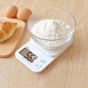 

Fashionable Simple Japanese Multi-function Kitchen Scale Wall-mounted Household Mini Precision Baking Durable Electronic Scale