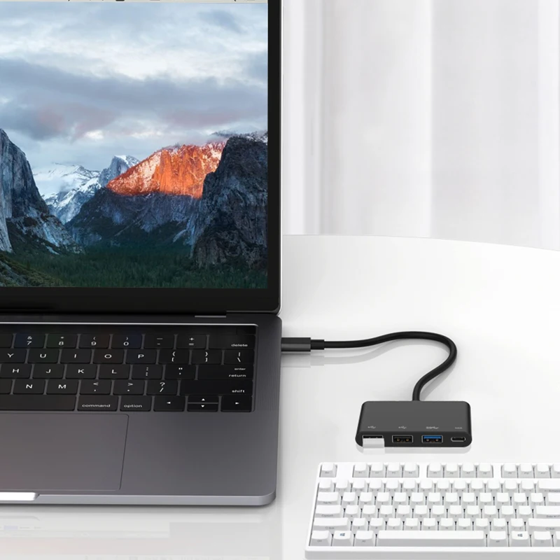 Usb-хаб type-C на 2 порта USB 2,0 USB 3,0 PD многофункциональный концентратор конвертер адаптер для ПК