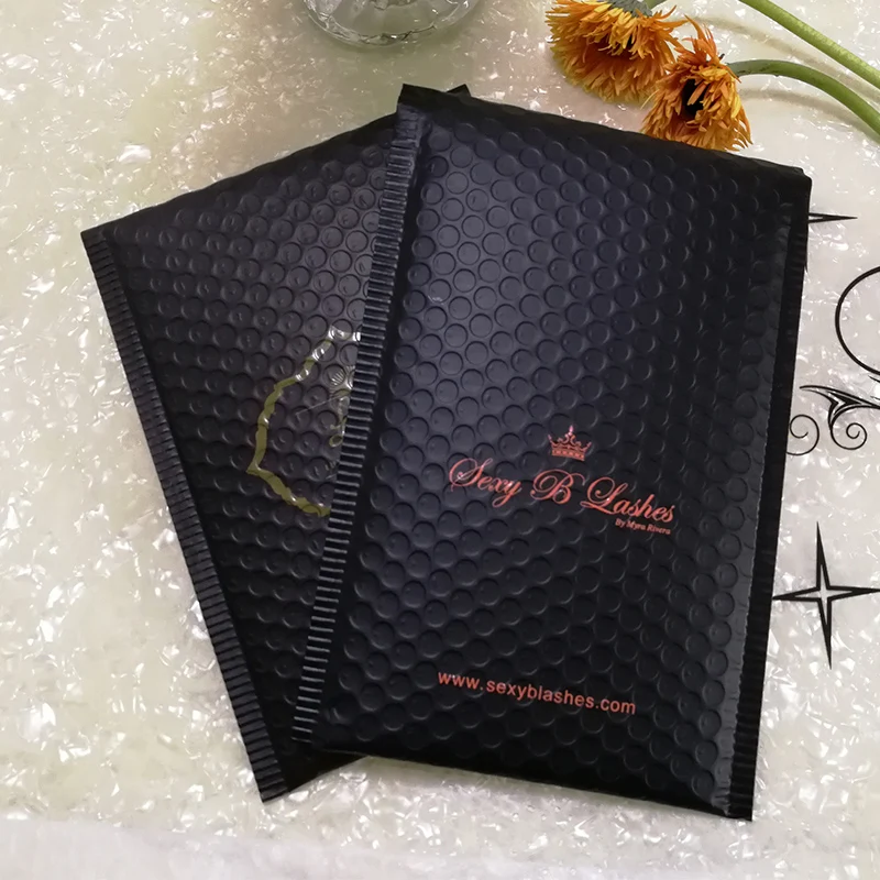 50PCS 사용자 정의 로고 호일 버블 메일러 포장 패딩 메일러 Shpping 가방 우편 메일러 버블 메일러 사용자 정의 로고 인쇄