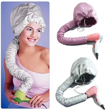 

Hood Bonnet Use Hair Perm Hair Nursing Dye Hairs Modelling Warm Air Drying Treatment Cap Home Styling Accessories blow dryer