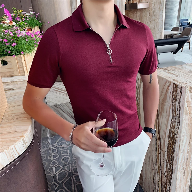 20 Summer Korean Style men Polo Shirt 