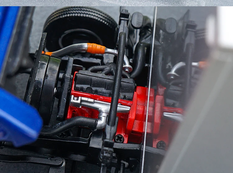 Литая 1:24 Foton Forland M3 контейнерная коробка модель грузовика синий фургон модель грузовика с небольшим подарком