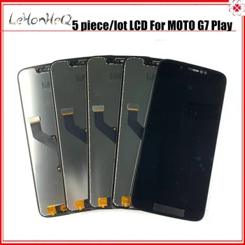 

5 Piece/lot Display for Moto G7 Play Lcd Display Touch Screen Sensor Panel Digitizer Assembly for Moto G7 Play Lcd