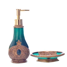 Европейский Креативный дозатор жидкого мыла для ванной Душевой насос бутылка-дозатор для лосьона портативный диспенсер для мыла для дома путешествия LFB268