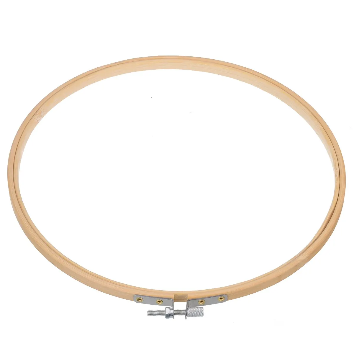 5pcs Sewing Tool Round Bamboo Embroidery Hoops Frame Set Bamboo Embroidery Hoop Rings for DIY Cross Stitch Needle Craft Tool