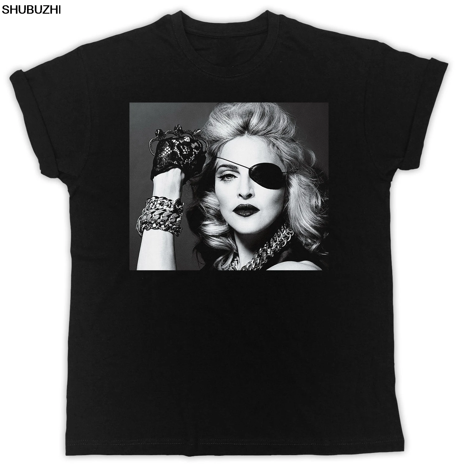 

MADONNA TSHIRT COOL SHORT SLEEVE UNISEX BLACK T-SHIRT IDEAL GIFT men summer cotton t-shirts plus size drop shipping