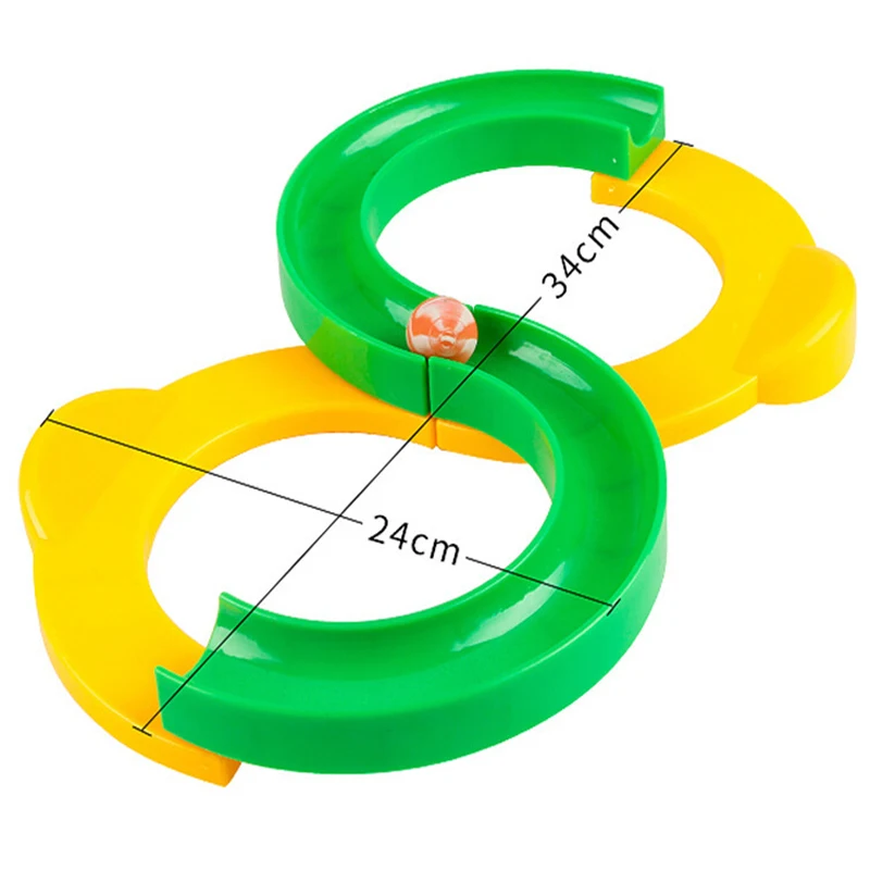 Дети 88 форма бесконечная петля трек лечение рука-глаз координация Упражнение внимание обучающая игрушка сенсорные игрушки для интеграции