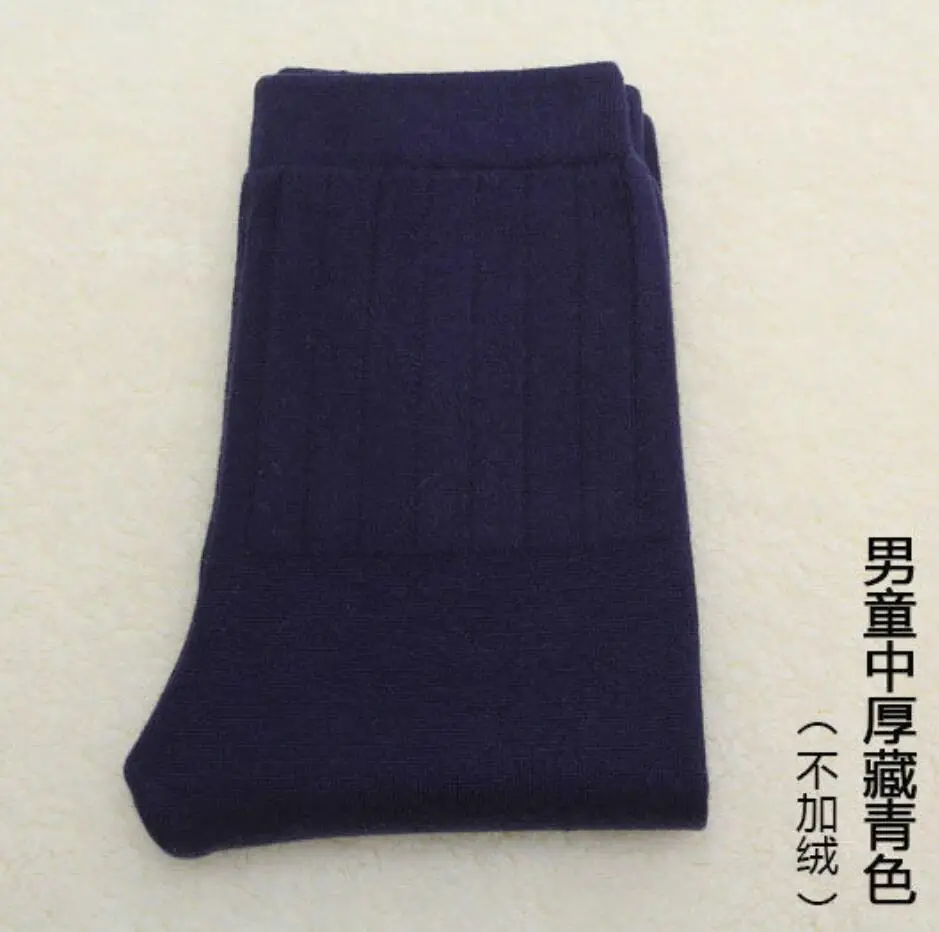 Zqing no velvet Осень-зима для новорожденных девочек эластичный шерсти на подкладке из бархатного плюша, леггинсы для мальчиков теплые толстые флисовые штаны, длинные детские брюки B01 - Цвет: Zqing no velvet