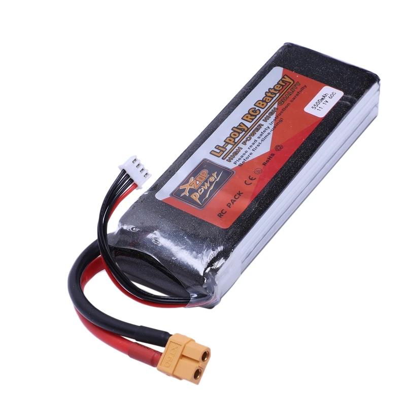 Топ ZOP POWER 4S 14,8 V 5500mah 60C аккумуляторная батарея Lipo T-Plug