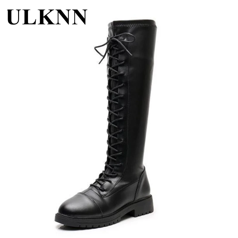 Black Leather Boots For Teen Girls