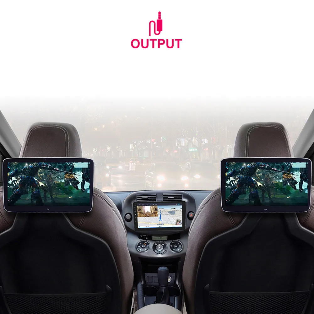 Clearance Android 9.1 2 din Car Radio GPS Navigation Player For Toyota RAV4 Rav 4 2007-2011 Car Audio Video Auto Stereo BT WIFI RDS 10