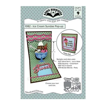 

Ice Cream metal cutting dies For dies Scrapbooking Craft Supplies Paper Card Making Stencil Dies Embossing die