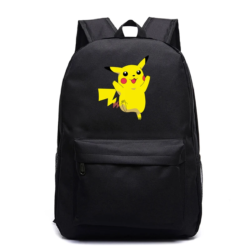 4 Сумка с покемонами Bulbasaur, ежедневный рюкзак для подростков, школьный рюкзак Пикачу, школьный рюкзак для мальчиков и девочек - Цвет: 4
