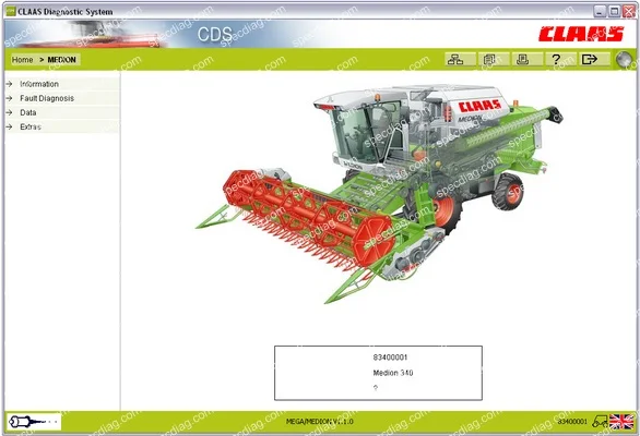 For Claas CDS 7.5 [ UPDATE TO 9.2020]+Normal level and Developer level License for Multi-PCs